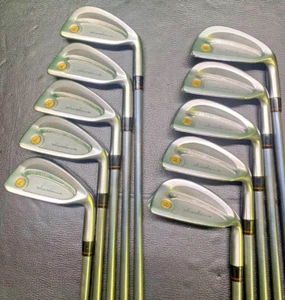 HONMA NEW-LB 280 gold mole men's golf iron set USED Good Condition Flex Light - Picture 1 of 13