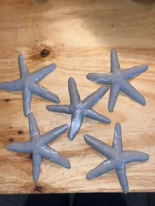Set Of 5 starfish decorations for aquariums or crafts 3d printed with petg - Picture 1 of 2