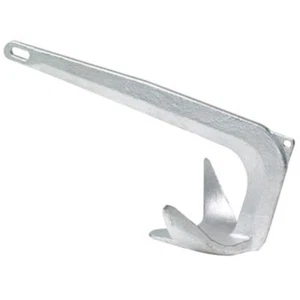 22 lbs 10kg Bruce/Claw Galvanized Steel Boat Anchor, Boats from 28 - 38ft * - Picture 1 of 1