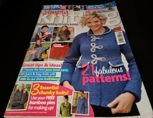 BX12 SIMPLY KNITTING MAGAZINE, MARCH 2011 #77 - Picture 1 of 8