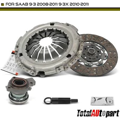 Kit de embrague de transmisión con cilindro esclavo de embrague para Saab 9-3 08-11 9-3X 10-11 Foto 1 de 4