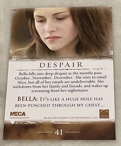 twilight new moon trading cards #41 Despair - Picture 1 of 2