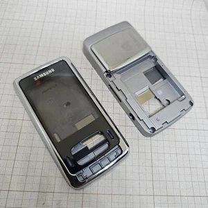 USED Original Samsung SGH-G800 Cover parts MIX silver RARE EOL ITEM - Picture 1 of 3
