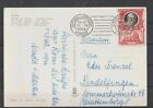 VATICAN 1960 35L POPES ISOLATED ON POSTCARD COVER TO GERMANY