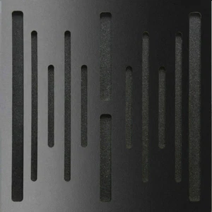 Normal Design pannello acustico acoustic panel wood akustikplatte black - Imagen 1 de 3