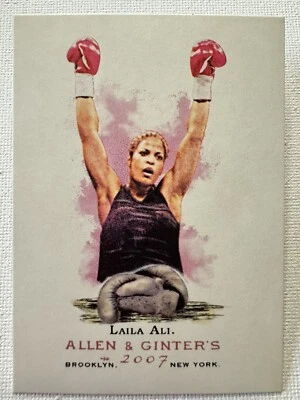 2007 Topps Allen & Ginter #309 Laila Ali - Image 1 of 4