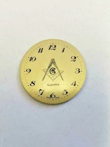Masonic watch dial 30.7 mm diameter - Picture 1 of 1