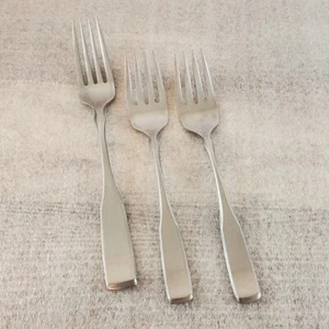 Ekco EHP Stainless STATUESQUE (1) Dinner Fork & (2) Salad Forks Lot Set Flatware - Picture 1 of 13