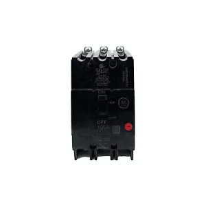 New in Box - GE - TEY3100 - Molded Case Circuit Breaker - 100A, 3-Phases, 480V - Picture 1 of 9