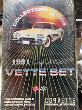 1991 Vette Set Corvette Premium Collector's Cards Inaugural Edition Hobby Box