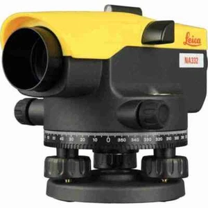 Surveying Instrument Machine Leica NA332 Auto Level w/ hard case 32x Magnifying - Picture 1 of 2