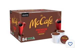 Café torréfié premium McCafe, gousses Keurig à service unique K-Cup, 84 pièces