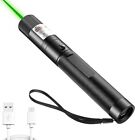 Adjustable 6 Wat High Power Green Laser Pointer Pen Visible Beam Light 5000Mile