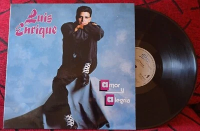 LUIS ENRIQUE ** Amor y Alegria ** ORIGINAL 1988 Spain LP *** READ - Image 1 of 4