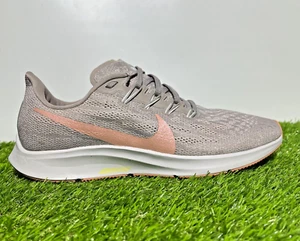 Size 10 - Nike Air Zoom Pegasus 36 Grey/Peach - Picture 1 of 19