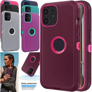 Funda híbrida de goma a prueba de golpes para teléfono Apple iPhone 11/11 Pro/11 Pro Max - Imagen 1 de 54