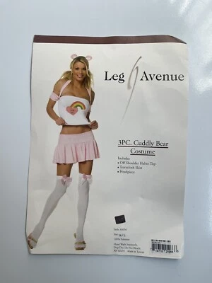 New 3 PC. Sexy Cuddly Bear Halloween Costume size M/L - Image 1 of 3
