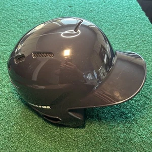 Casco da baseball Rawlings doppio orecchio S100 - carbonio avvolto 7 1/4 ~ nero/blu usato in ottime condizioni! - Foto 1 di 17