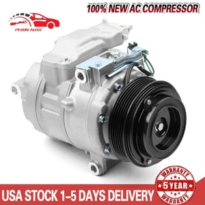 AC A/C Compressor For Ford Explorer Flex Police Interceptor Lincoln MKT MKS MKZ - Bild 1 von 12
