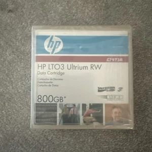 Cartouche de données neuve scellée HP LTO3 Ultrium RW C7973A - Photo 1/3