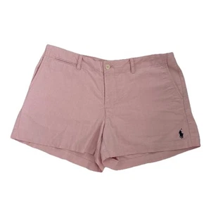 Ralph Lauren rosa Shorts Chino Damengröße 6 Poney Logo Pattentasche - Bild 1 von 8