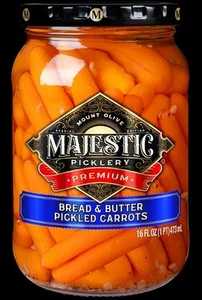 Majestic Bread & Butter Pickled Carrots - Picture 1 of 1