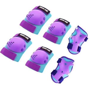 Youth/Kids Knee Pads Elbow Pads Wrist Guards Protective Gear Set for 3-15 Yea... - Picture 1 of 8