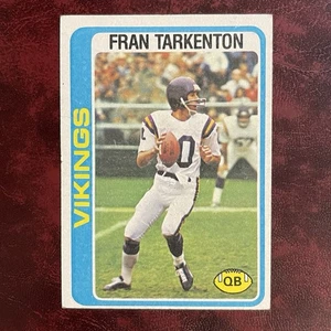 1978 Topps Set FRAN TARKENTON #100 MINNESOTA VIKINGS - NR-MINT *HIGH GRADE* - Picture 1 of 2