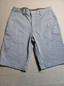 Volcom Shorts Mens 30 Blue Chino Classic Fit Casual Walk Skateboard - Picture 1 of 9