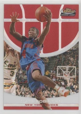 2005-06 Topps Finest Red Refractor /169 Nate Robinson #125 Rookie RC - Image 1 of 2