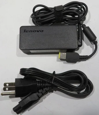 Cargador de computadora portátil Lenovo genuino adaptador de CA fuente de alimentación 20V 4.5A 90W adlx45ndc3a Foto 1 de 4