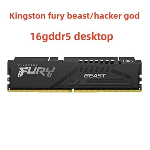 Memoria RAM de escritorio KingSton FURY Beast 16G PC5 DDR5 5200 MHz 288 pines - Imagen 1 de 12
