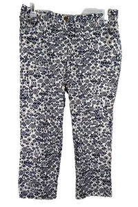 Ruby Rd Mujer Negro/Blanco Geométrico Capri 14 Usado - Imagen 1 de 5