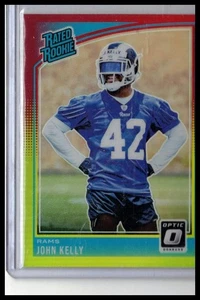 Donruss Optic #195 2018 John Kelly rojo y amarillo - Imagen 1 de 2