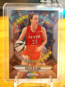 CAITLIN CLARK 2024 PANINI PRIZM KALEIDOSCOPIC ROOKIE RC #9 FEVER WNBA IOWA HOT! - Picture 1 of 2