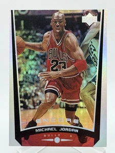 Michael Jordan 1998-99 Upper Deck Encore #102 Refractor HOF J4 - Bild 1 von 3