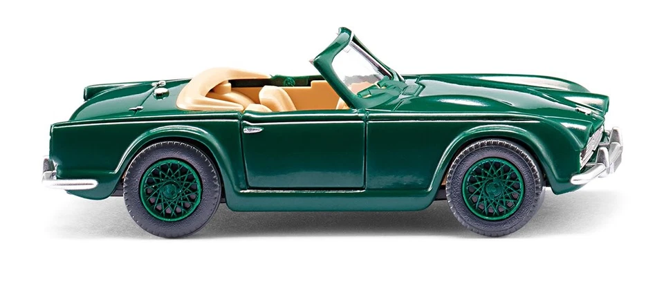 Wiking H0 1/87 081506 Triumph TR4 - Vert mousse - NEUF - Photo 1/1