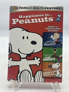Glück ist... Peanuts DVD, 3 Discs Pack mit Schonhülle - Snoopy - Neu & Versiegelt - Bild 1 von 4