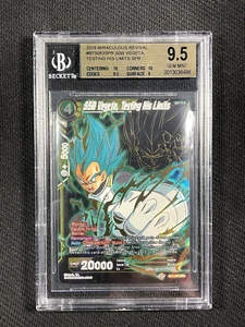 Dragon Ball Super Beckett 9.5 SSB Vegeta Testing His Limits BT5-083 SPR - Picture 1 of 2