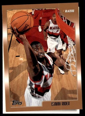 1998-99 Topps - Isaiah Rider #60 - Image 1 of 2
