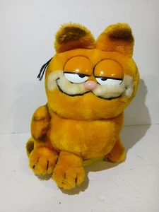 Garfield seduto Dakin vintage anni '80 - alto 10 pollici autoportante largo - Foto 1 di 15