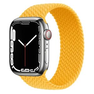 Braided SOLO Loop for Apple Watch Band Ultra 49mm 45mm Nylon Series 8 7 6 SE 5