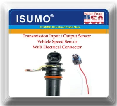 Sensor de velocidad de vehículo de salida/entrada de transmisión 10456568 con conector compatible con: GM 1993-2015 Foto 1 de 4