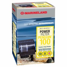 NEW MarineLand Penguin 100 GPH BIO-Wheel Power Filter Up to 20-Gallon -100 GPH