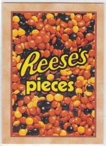 Tarjeta coleccionable Reese's Pieces Candy 1995 Hershey's - Imagen 1 de 2