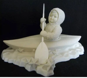 CAYAK CROSSING STARRY SKIES # 68349 DEPARTAMENTO 56 retirados Snowbabies - Imagen 1 de 3