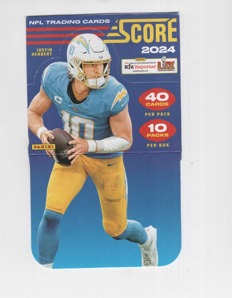2024 SCORE FOOTBALL INSERT CARDS PICK YOUR PLAYER - Image 1 of 1