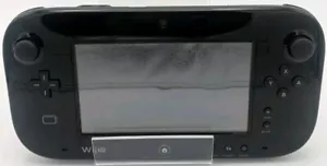 Classic Nintendo Wii U console Handheld Black No Battery Untested Cheap Uk Ex ⭐⭐ - Picture 1 of 4