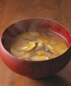 MISO SOUP Kayanoya Freeze-dried with Fried Eggplant (Serves 4) ×8 sets - Picture 1 of 1