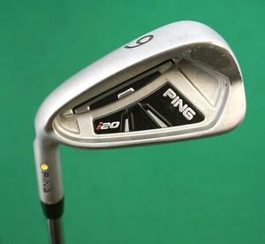 Left Handed Ping i20 Yellow Dot 6 Iron Ping CFS Regular Steel Shaft Ping Grip - Picture 1 of 5